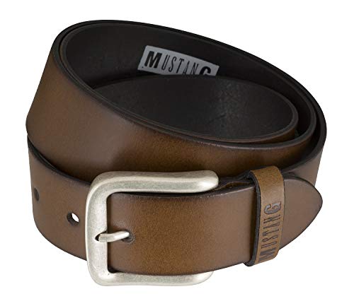 Mustang Leather Belt With Buckle W120 Baileys - recortable