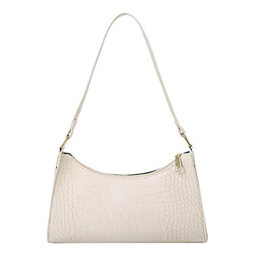 N / A Bolsos de Cuero para Mujer Bolsos Cruzados de Marca Bolso de Cuero de cocodrilo Bolsos de Hombro para Dama 240 * 150 * 70 mm