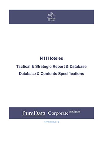 N H Hoteles: Tactical & Strategic Database Specifications - Madrid perspectives (Tactical & Strategic - Spain Book 44225) (English Edition)