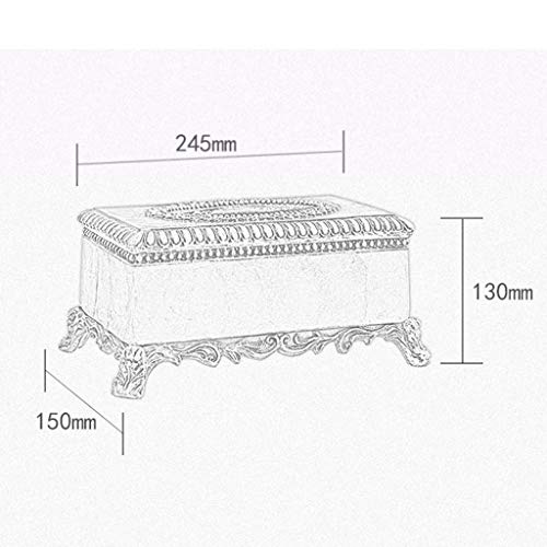 NA YHSMZ Tejido Cubierta de la Caja, sostenedor del Tejido, Decorativo Caja de la servilleta de la Cubierta, de baño y de Oficina