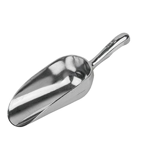 Naisicatar Pala de Hielo Bola de Hielo Pala de Hielo Pala Acero Inoxidable (Acero Inoxidable Alimentos de Caramelos Cubitos Hielo Dulce azúcar Scoop Aluminio X 1