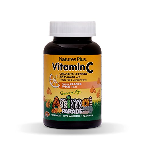 NATURE'S PLUS Animal Parade Vitamina C Infantil 90 comprimidos