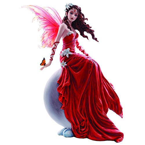 Nemesis Now Crimsonlily Nene Thomas - Figura decorativa (24 cm), color rojo