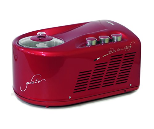 Nemox Gelato Pro 1700 Up Compresor de helados 1,7 L Rojo 180 W - Heladora (Compresor de helados, 1,7 L, 25 min, 0,8 kg, Aluminio, Rojo)