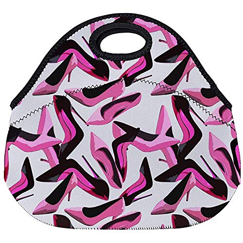 Neopreno Lunch Bag,Bolsos Termico Comida,Estuche Portátil,Lady 'S Queen Style Picnic Bags Para Niños/Adultos Lo Mejor Para Oficina,Escuela,Camping,Viajes,Trabajo,Al Aire Libre