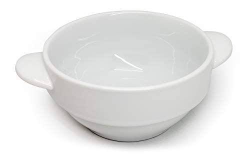 Nerthus 1 Cuenco de porcelana para sopa con asas