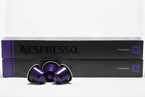 Nespresso OriginalLine Arpeggio 20 unidades, 2 mangas