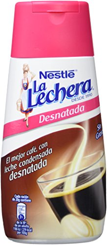 Nestlé La Lechera - Leche Condensada Desnatada - 4 Paquetes de 450 g