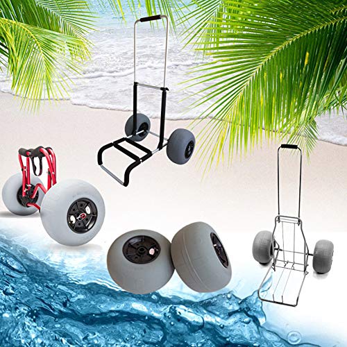 Neumáticos De Ruedas De Globo De Repuesto De Playa De 12", Neumáticos De Carro para Kayak Dolly Canoe Boat Buggy Carrie,1pcs,12inch