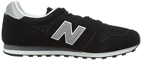 New Balance 373 Core, Zapatillas Bajas para Hombre, Negro (Black), 42.5 EU