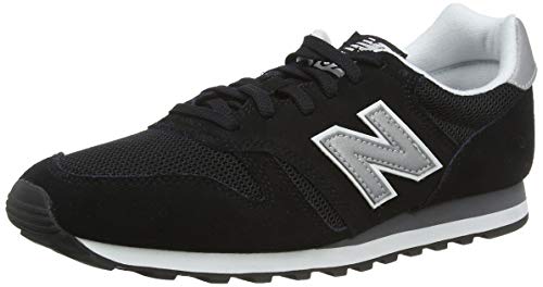 New Balance 373 Core, Zapatillas Bajas para Hombre, Negro (Black), 42.5 EU