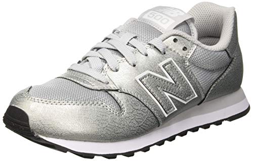 New Balance Gw500v1, Zapatillas de Deporte para Mujer, Plateado (Silver/Silver Metallic Mss), 38 EU