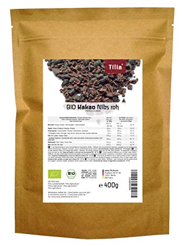 Nibs Puntas de Cacao Crudo Ecológico (400 g)