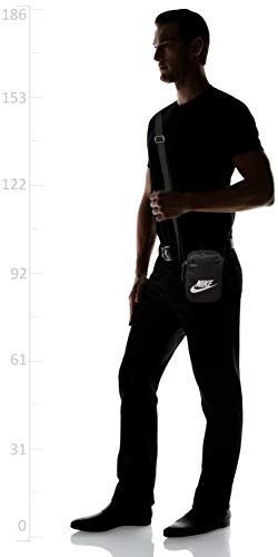 NIKE Nk Heritage S Smit Small Items waistpacks, Hombre, Black/Black/White, MISC