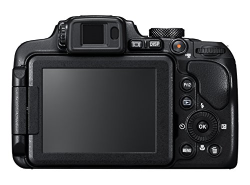 Nikon CoolPix B700 - Cámara Digital de 20.3 megapíxeles (Zoom Opt. 60 x, Full HD de vídeo, rotación y Pantalla giratoria) Color Negro