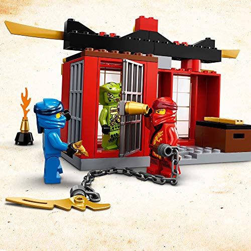 Ninjago Legacy 4+ Batalla en el Caza Supersónico Set Jet, Masters of Spinjitzu Juguete para Niños, multicolor (Lego ES 71703)