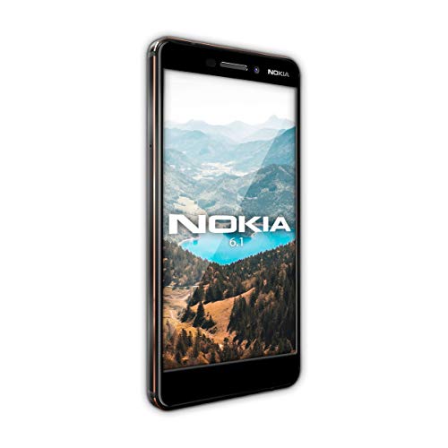 Nokia 6.1 - Smartphone 32GB, 3GB RAM, Dual Sim, Black/Copper