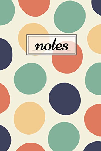 notes: kiwi fruit mix color pastel | Blank Lined Journal, Lined Notebook, Diary, Coworker Notebook, 100 page 6x9 in: Multi-purpose - writing notes, ... journal. Colorful notebook, perfect gift.