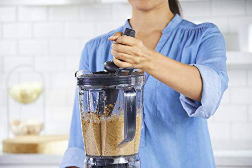 Nutribullet NBF-28500-1007DG - Batidora combo 1.000 W, 1.6 litros y extractor de nutrientes en uno, recetario en español, 2 velocidades, función pulse, función extracción, gris oscuro