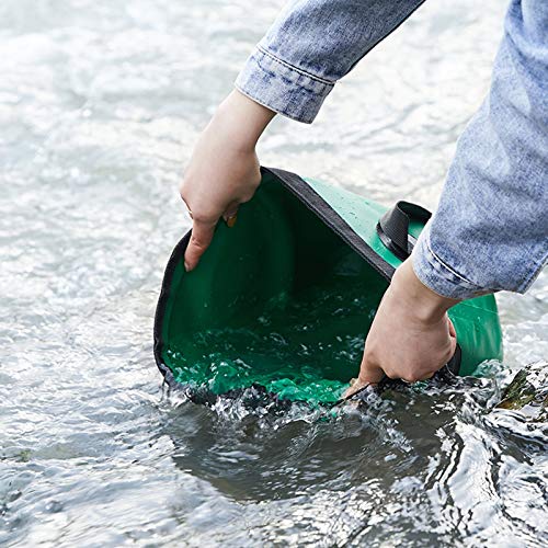 NYKK Agua Cubo Plegable portátil 20L Recipiente de Agua Portador de Agua del Tanque de Agua for la Pesca Que acampa yendo de Picnic al Aire Libre Barbacoa Viajes