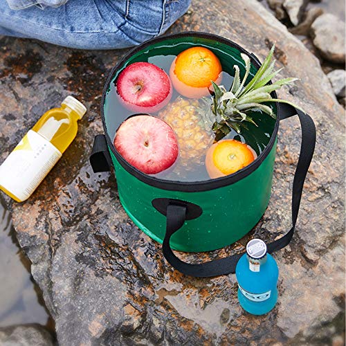 NYKK Agua Cubo Plegable portátil 20L Recipiente de Agua Portador de Agua del Tanque de Agua for la Pesca Que acampa yendo de Picnic al Aire Libre Barbacoa Viajes