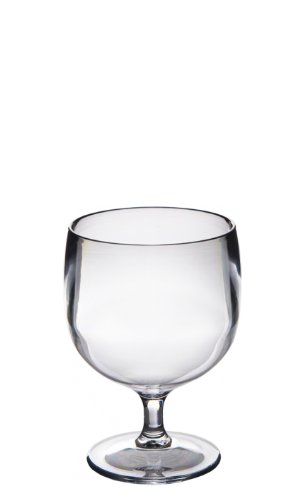 onjunto de 6 Roltex plástico policarbonato, irrompible, apilamiento reutilizables APILAR vasos de vino. Capacidad 220 ml10.6cm, altura, diámetro máximo 7.6cm