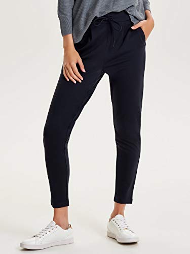 ONLY onlPOPTRASH EASY COLOUR PANT PNT NOOS, Pantalones Mujer, Azul (Night Sky), 34/L32 (Talla del fabricante: X-Small)