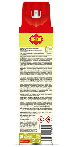 Orion Insecticida Para Insectos Voladores Con Fragancia a Té Verde- 600 ml