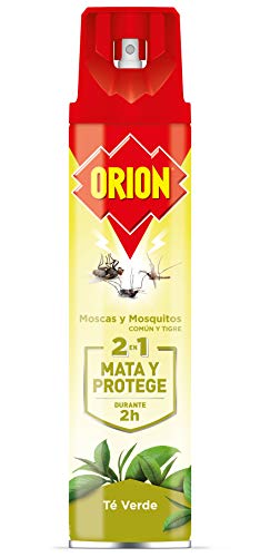 Orion Insecticida Para Insectos Voladores Con Fragancia a Té Verde- 600 ml