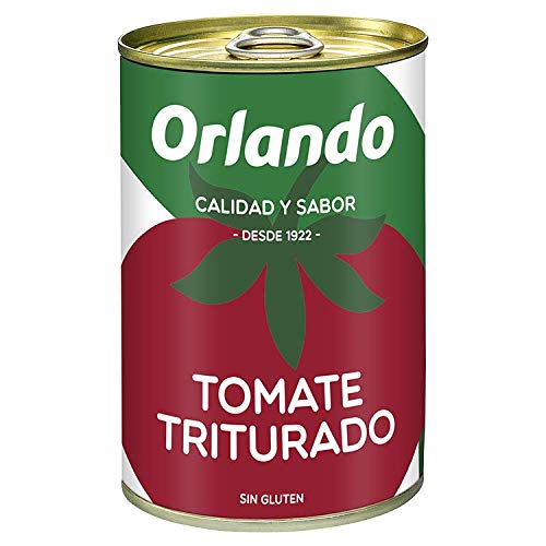 Orlando - Tomate Natural Triturado, Lata 400 g