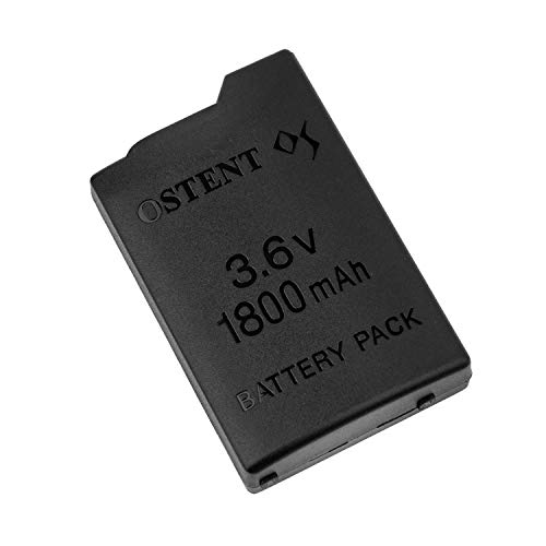 OSTENT Alta Capacidad Calidad Real 1800mAh 3.6V Recargable Batería Paquete Reemplazo Litio Ion para Sony PSP 1000 PSP-110 Consola