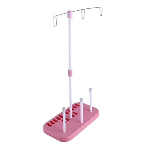 Oulensy Carretes del Hilo de Coser de plástico Soporte Ajustable Holder 3 bobinas de Hilo para Coser la máquina de Coser del hogar Quilting Herramientas