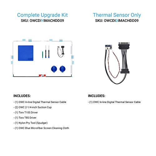 OWC Cable de actualización HDD del Sensor térmico Digital en línea para iMac 2009-2010, (OWCDIDIMACHDD09)