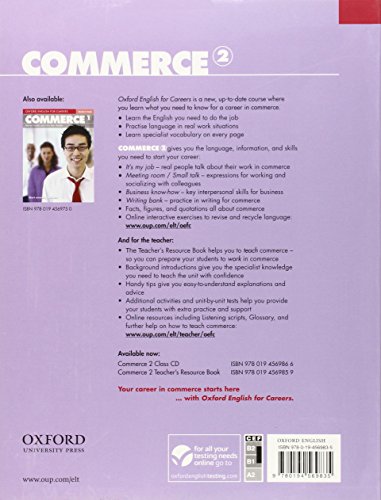 Oxford english for careers. Commerce. Student's book. Per le Scuole superiori. Con espansione online: Commerce 2. Student's Book