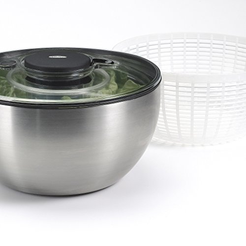 OXO Good Grips Centrifugadora ensaladas acero inox.