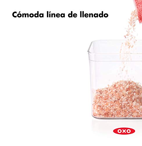 OXO Good Grips POP Contenedor – Almacenamiento hermético y apilable de alimentos - 0,4 l para hierbas aromáticas y mucho más