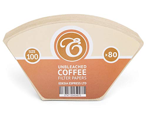 Pack de 400 filtros de papel para café - Tipo cono - Para Aromaboy de Melitta - Sin blanquear - Tamaño 100