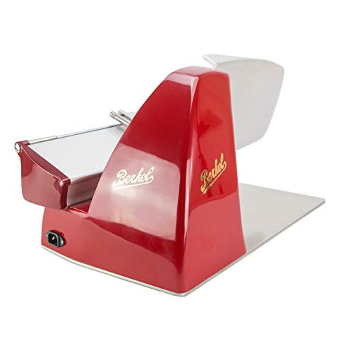 Palatina Werkstatt ® Berkel Home Line 200 | Slicer nuevo modelo: 2020 | HL 200 rojo + tablero barril | Precio de venta: € 589