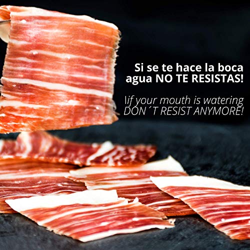 Paleta de Jamon de Cebo de Campo Iberico 50% Raza Iberica - Jamon Iberico de Elaboracion Artesanal - Embutidos y Regalos Ibericos de Bellota - (Pieza Completa 4.5 - 5 kg)