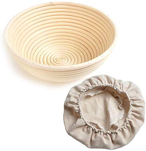 Pan Banneton Corrección Cesta Cestas De Masa Fermentada Brotform De Corrección De La Cesta Conjunto Banaton Toalla Para Hornear Oval De Corrección Para Hacer Pan De Masa Fermentada De Arranque