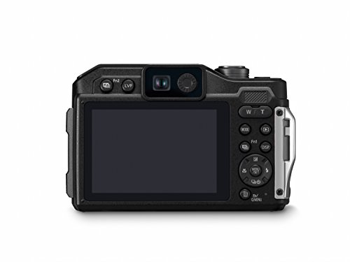 Panasonic Lumix DC-FT7EG-A - Cámara 4K acuática sumergible 20.4 MP (resistente y compacta, estabilizador, visor LVF, pantalla 3", Wi-Fi, IPX8, polvo y congelación), color azul