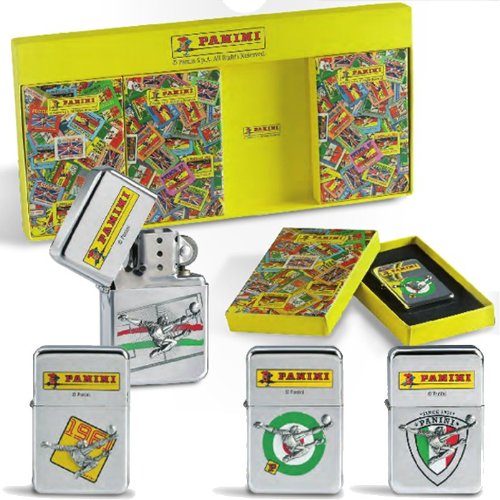 Panini 4 mecheros de colección Scudetto