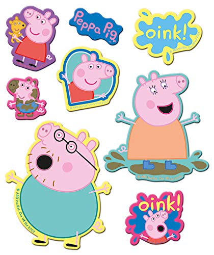 Paper Projects 01.70.31.001 Peppa Pig - Juego de pegatinas, diseño de Peppa Pig, color/modelo surtido