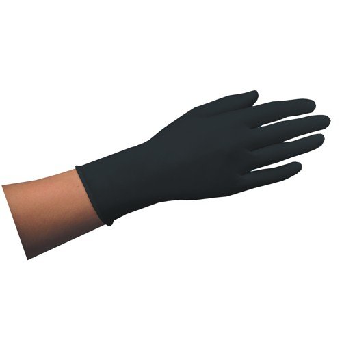 Papstar 10016 guante de seguridad Negro Latex 100 pieza(s) - Guantes de seguridad (Negro, Latex, L, SML, 100 pieza(s), 100 pieza(s))