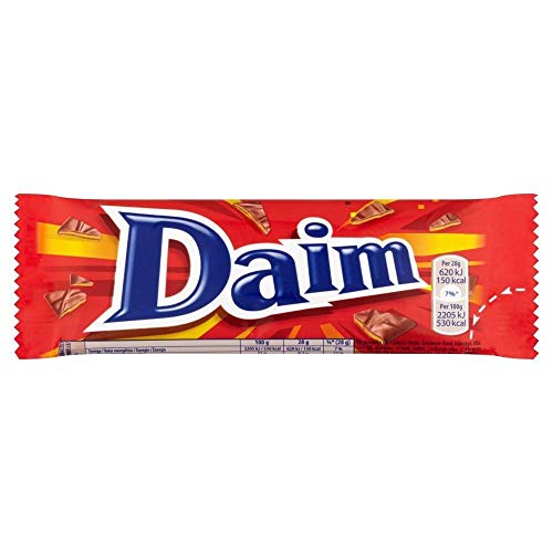 Paquete de prueba Daim, 1x200g de chocolates Daim, 1x28g de barras Daim