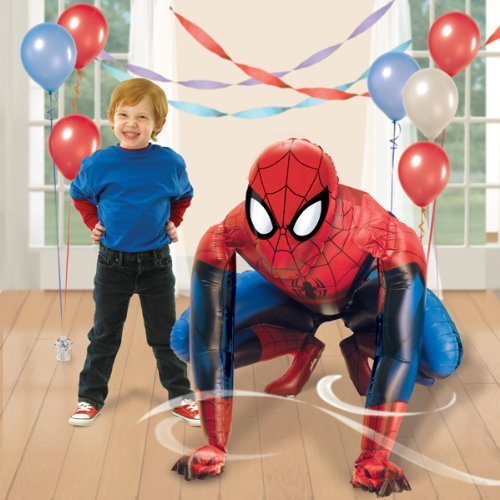 Partyrama - Globo para helio (tamaño XL), diseño de Spider-man