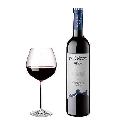 Pata Negra Crianza Vino Tinto D.O. Rioja - Pack de 3 Botellas x 750 ml