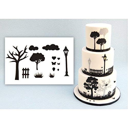 Patchwork Cutters Countryside Silhouette Set Sugarcraft Cake Decorating Tool