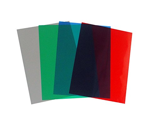 PAVO Borrar Ronda PVC Cubierta A4-200 MIC - gris/rojo/azul/verde)