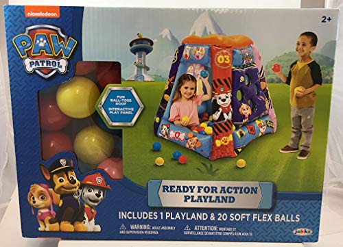 PAW PATROL Bällebad Bälle Deluxe-Pelotas de Golf (20 Unidades), Color Azul (Jakks Pacific 87836)